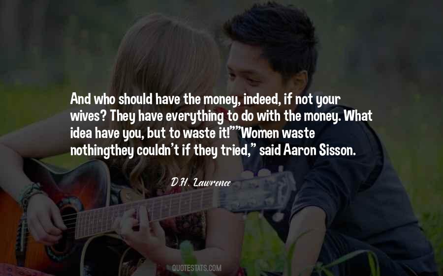Women Money Quotes #339526