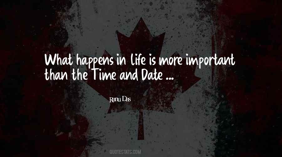 Time Is More Important Quotes #11279