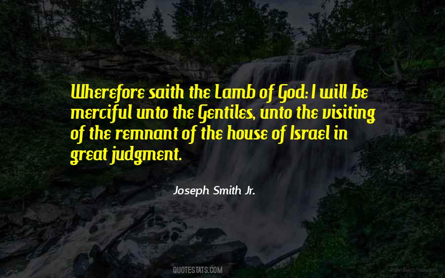 Quotes About The Lamb Of God #1401400