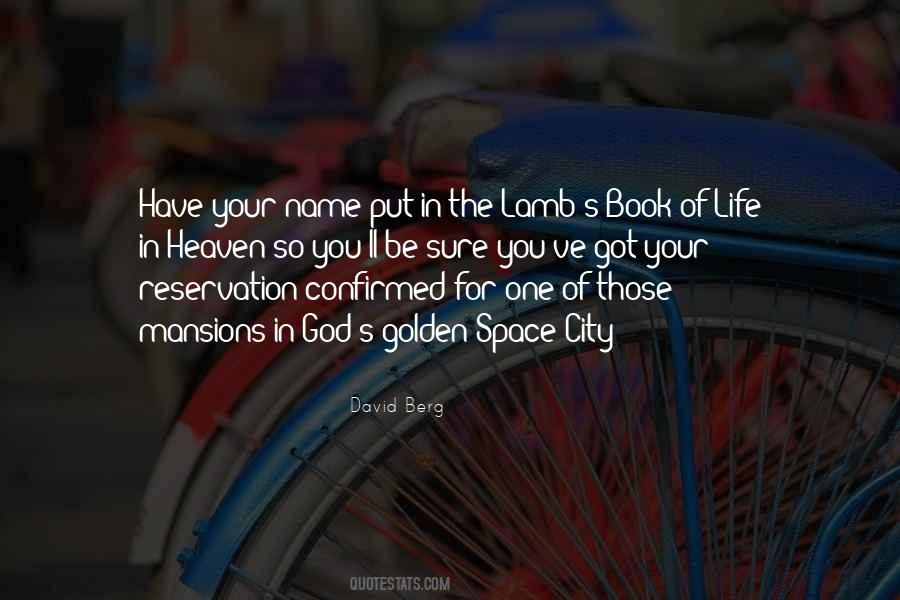Quotes About The Lamb Of God #1845157