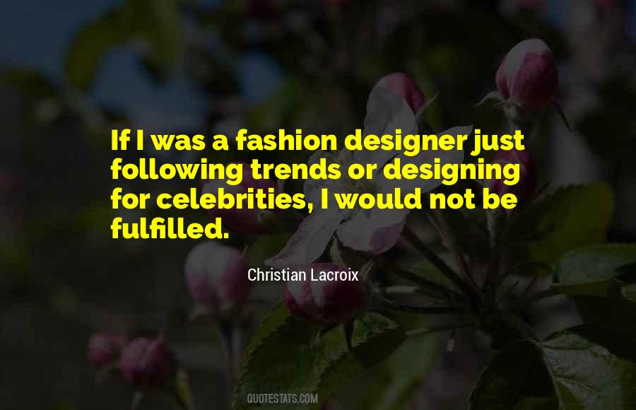 Fashion Designing Quotes #229287