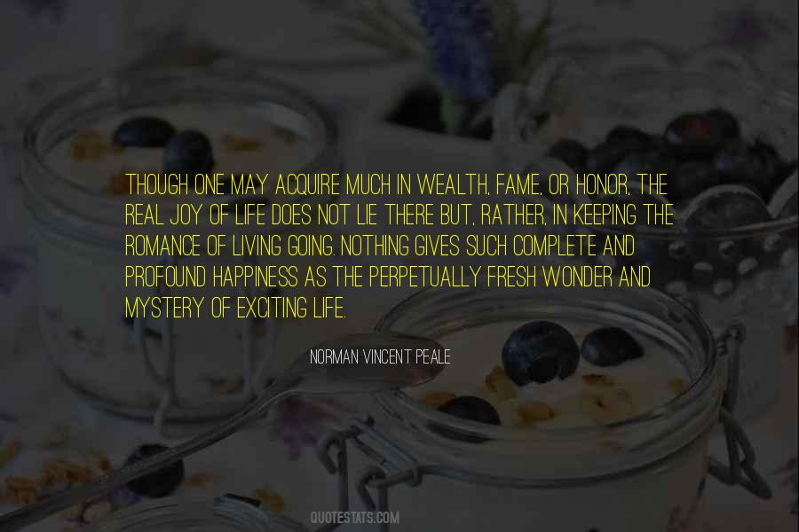 Wealth Happiness Quotes #4996