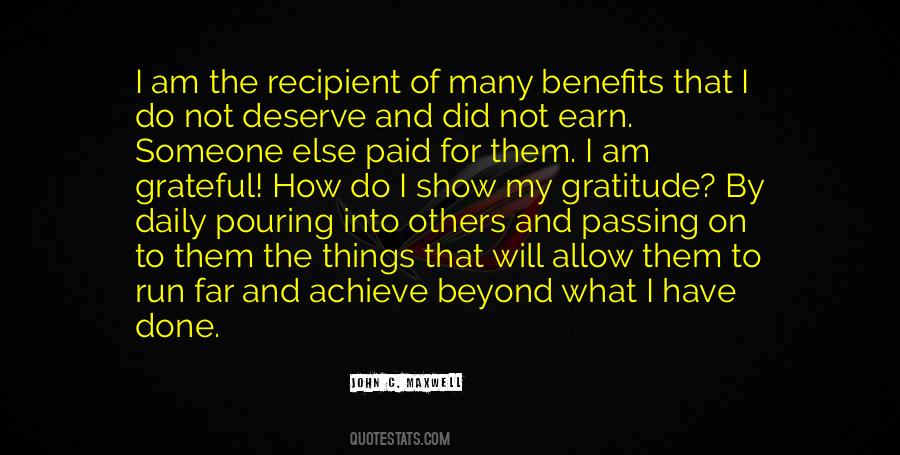 Grateful For What I Have Quotes #649529