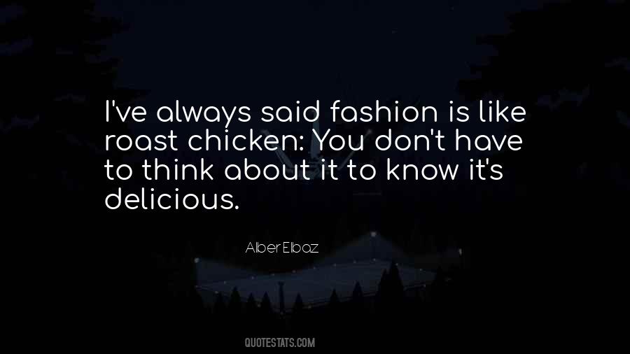 Fashion Don'ts Quotes #329932