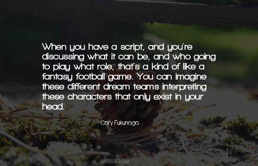 Dream Football Quotes #1130499