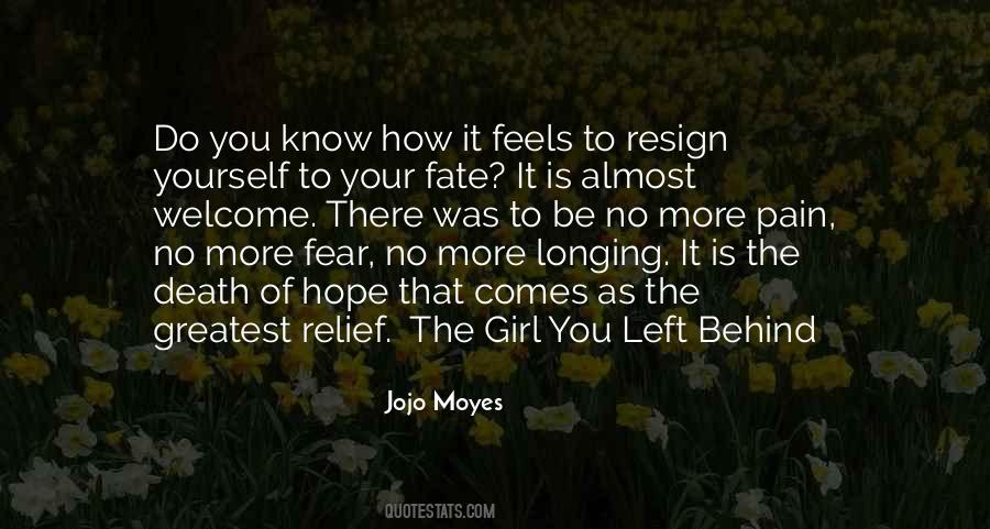 Girl Left Quotes #1202147