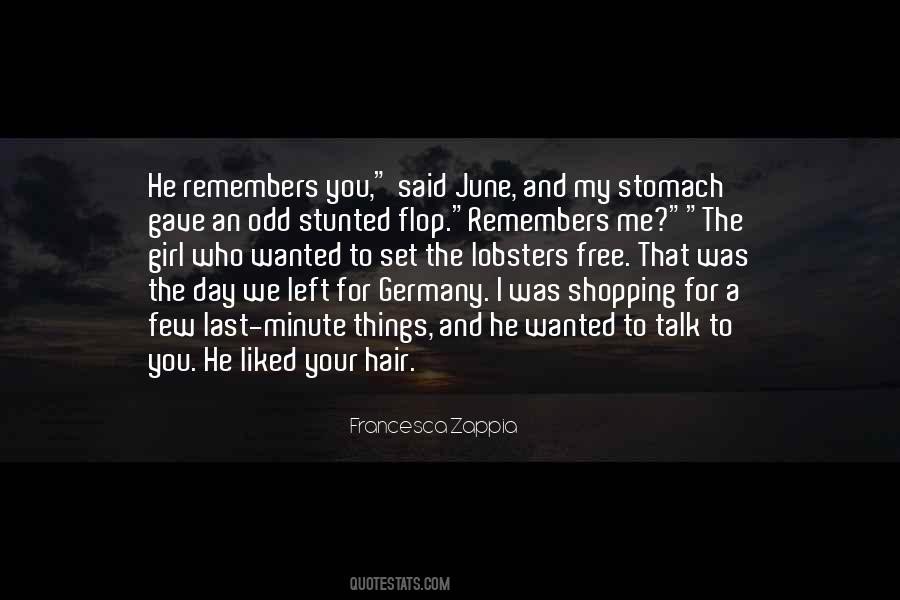Girl Left Quotes #1346371