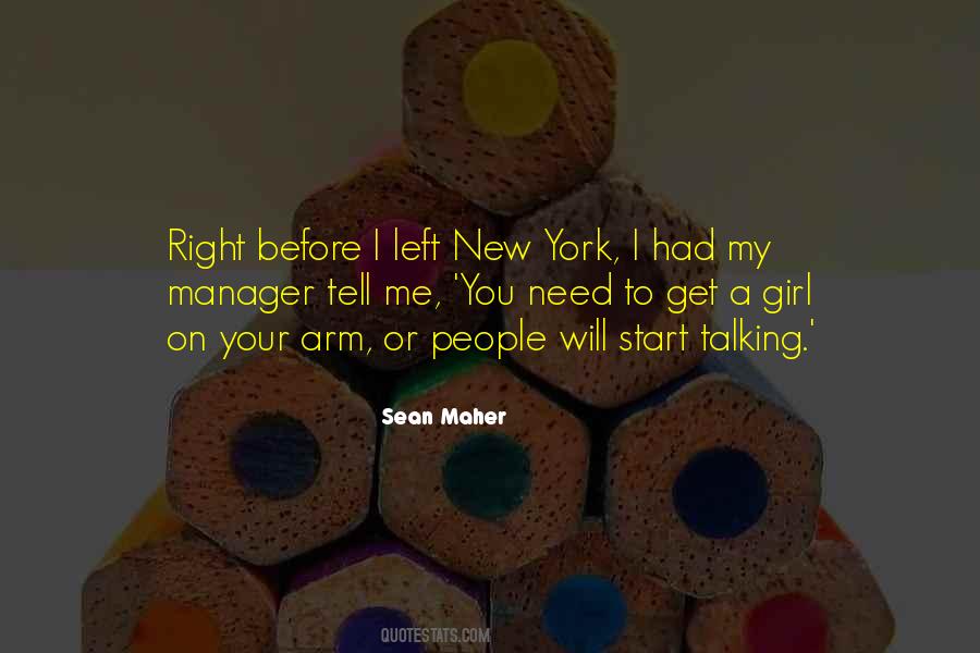 Girl Left Quotes #1618720