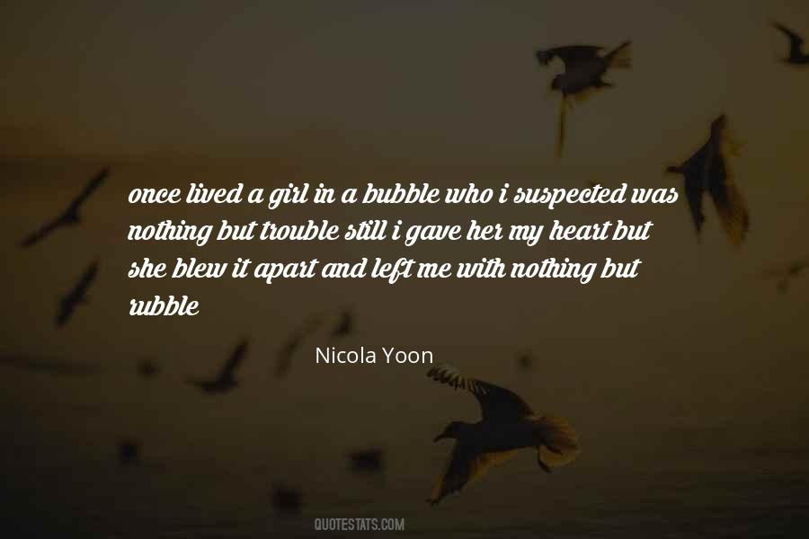 Girl Left Quotes #1754967