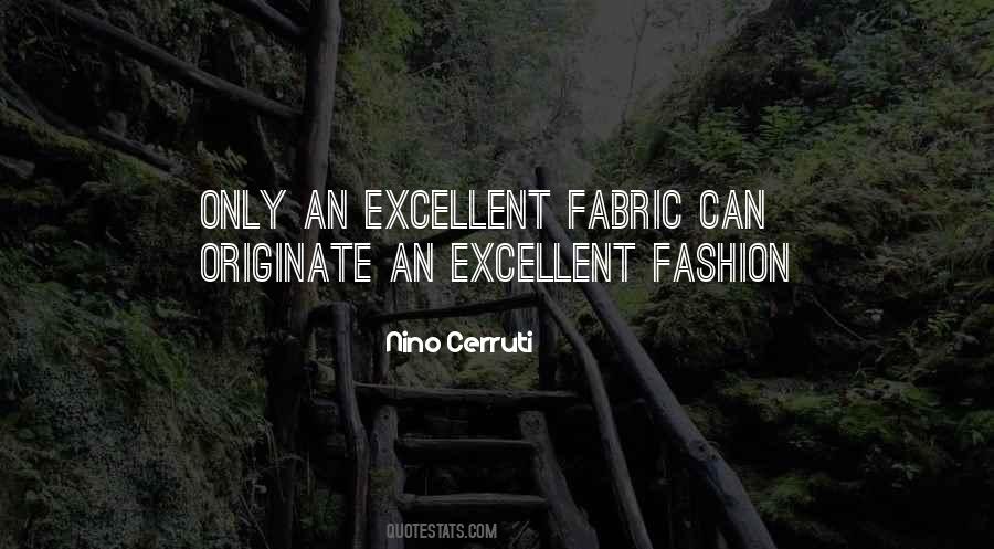 Fashion Fabric Quotes #628632