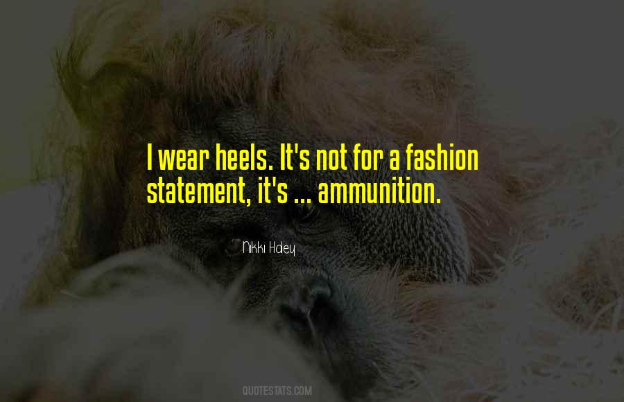Fashion Heels Quotes #1608606