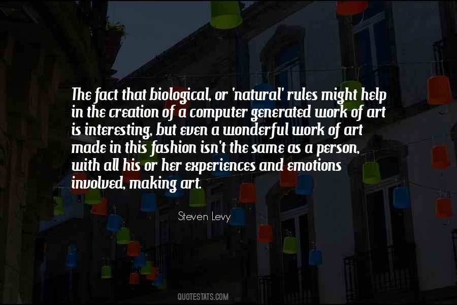 Fashion Is Art Quotes #656218