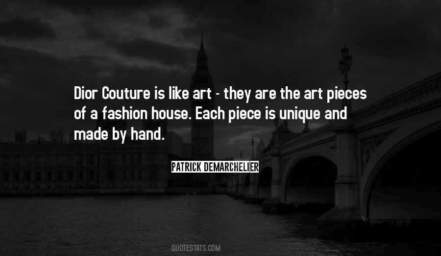 Fashion Is Art Quotes #937204