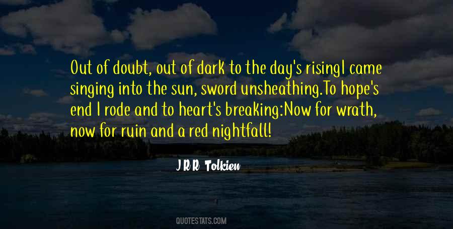 A Sword Day A Red Day Quotes #449186