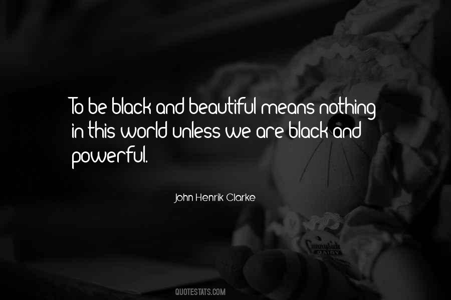 Beautiful Black Quotes #1207923