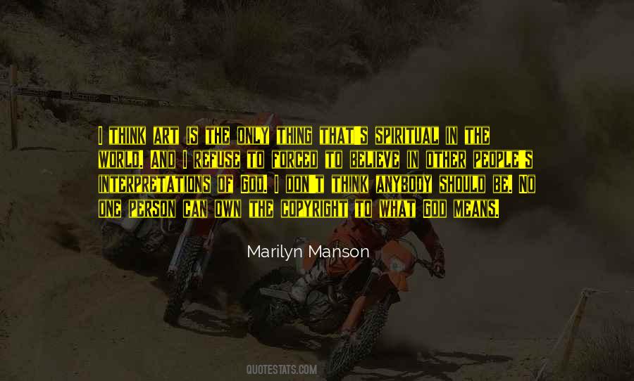 One And Only Person Quotes #1471780