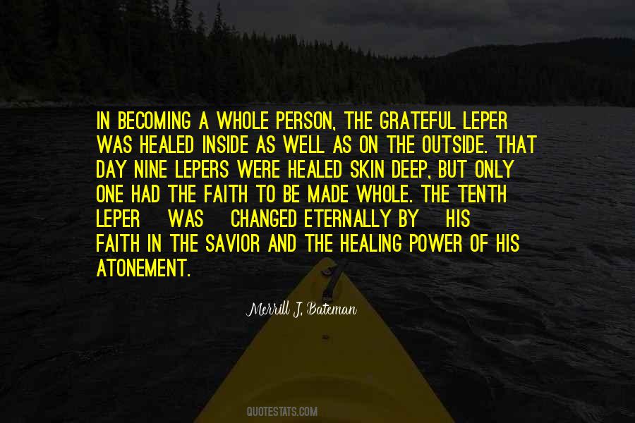 One And Only Person Quotes #1763498