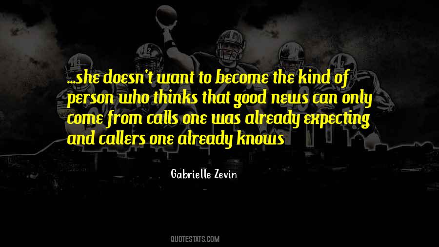 One And Only Person Quotes #1863604