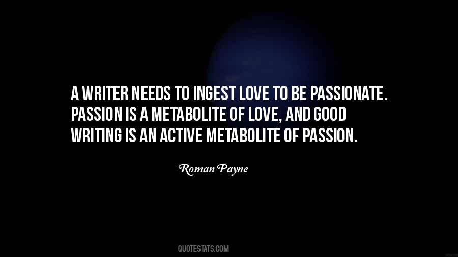 Passion Of Love Quotes #311316