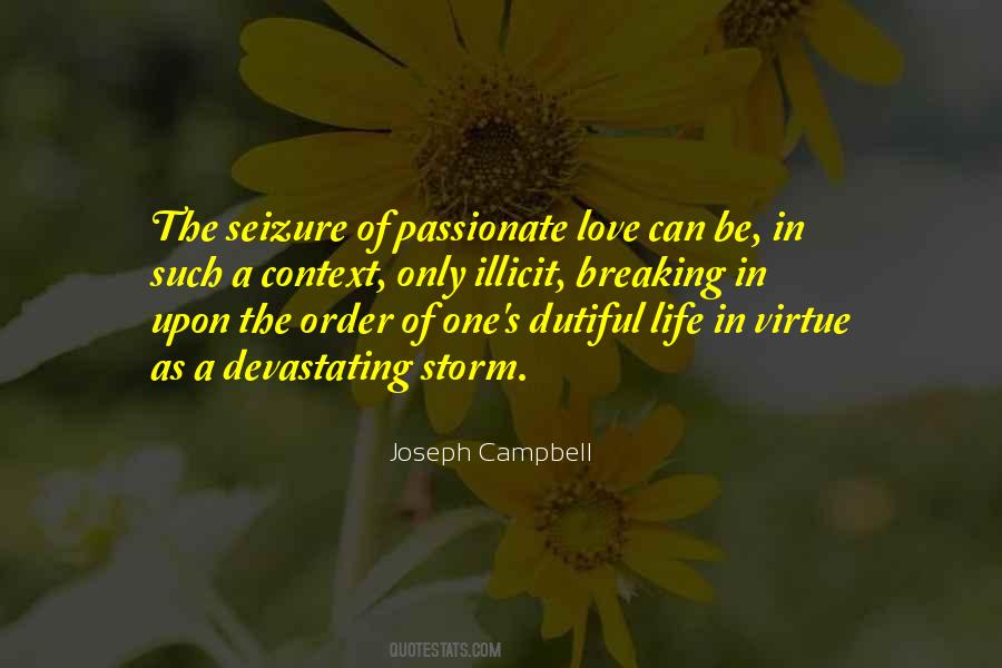 Passion Of Love Quotes #680599