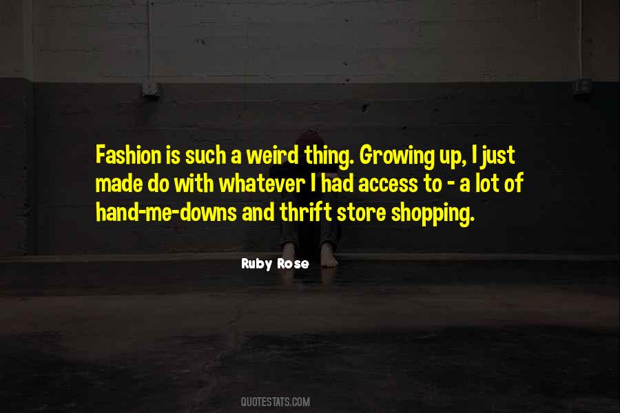 Fashion Shopping Quotes #1451929