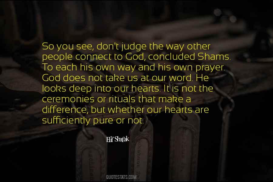 The Judge You Quotes #1055394