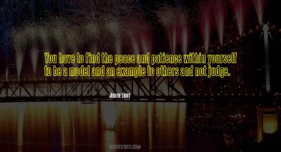 The Judge You Quotes #610686