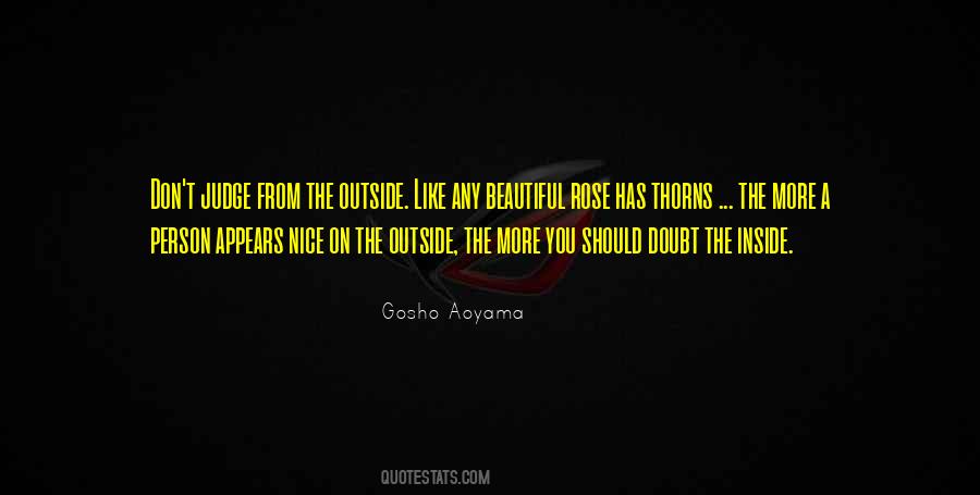 The Judge You Quotes #701612