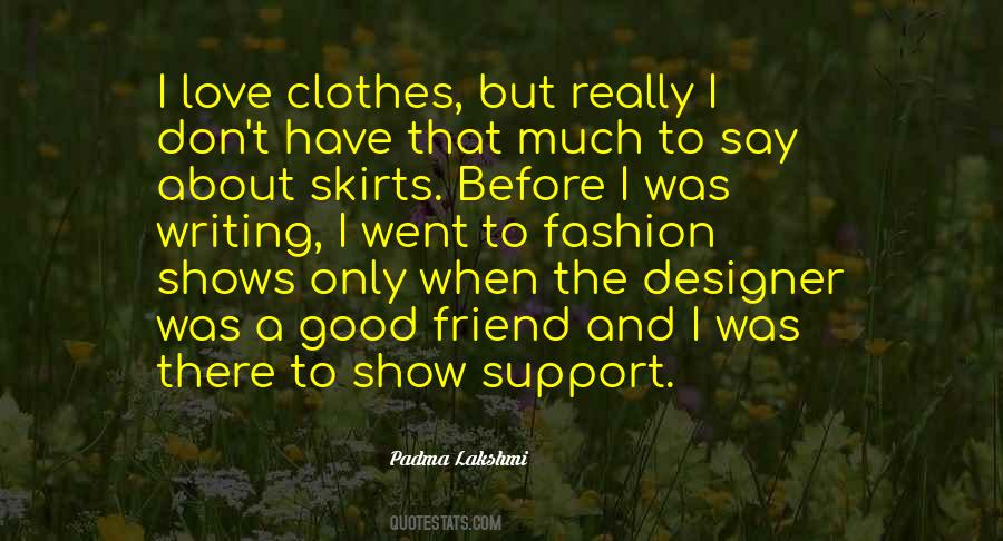 Fashion Show Quotes #1720069