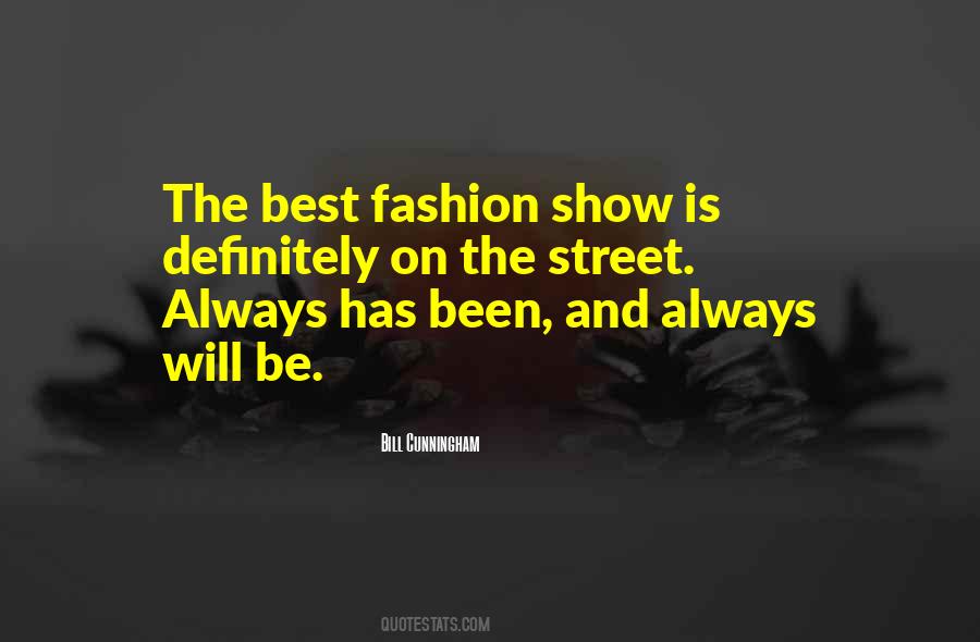 Fashion Show Quotes #914515