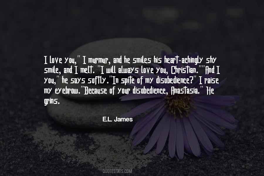 He Says I Love You Quotes #148990