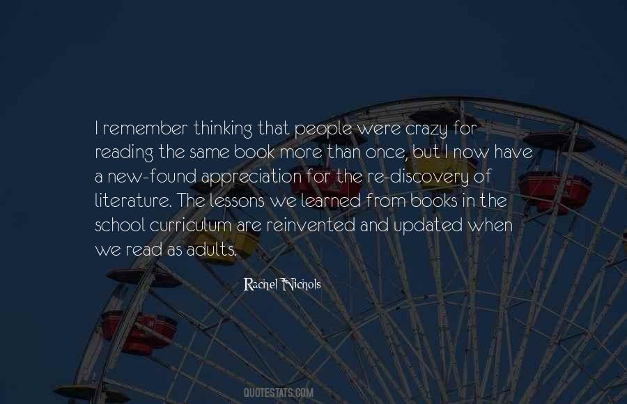 We Are The Books We Read Quotes #1003239
