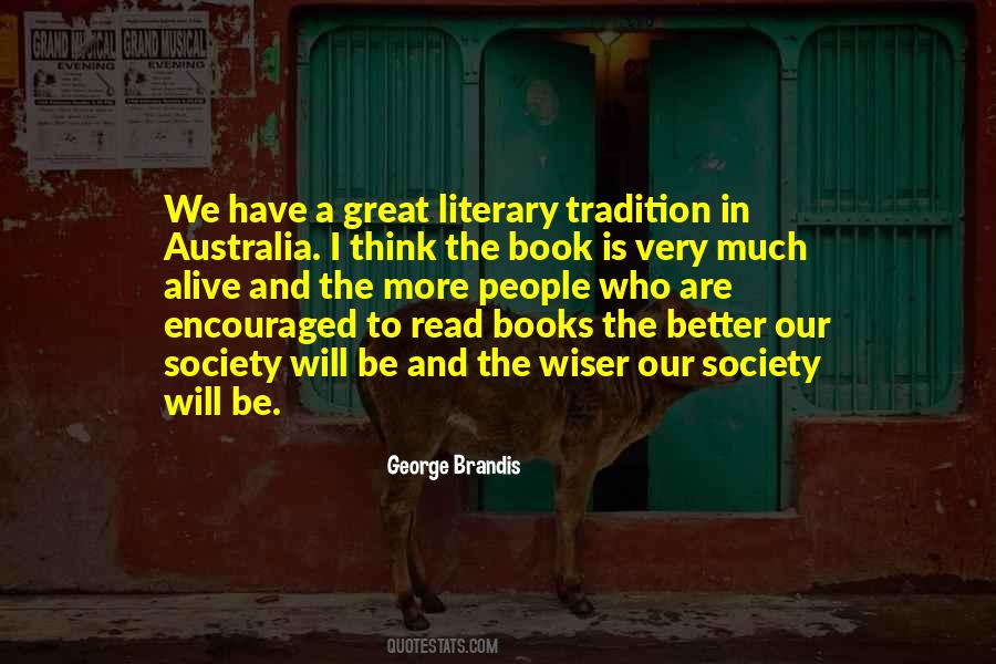 We Are The Books We Read Quotes #1487386