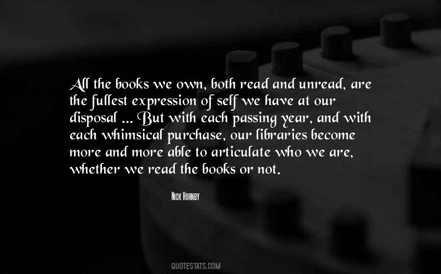 We Are The Books We Read Quotes #746343