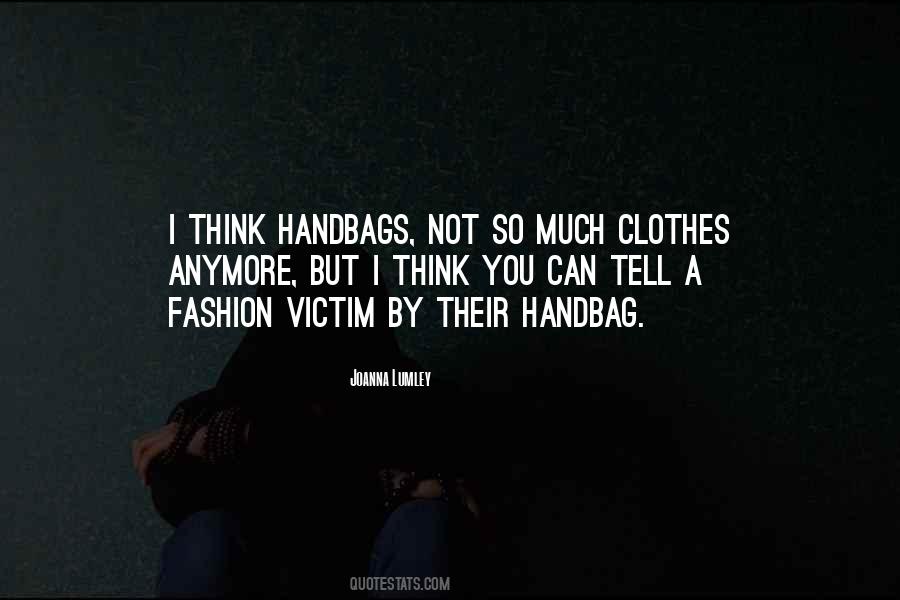 Fashion Victim Quotes #800308