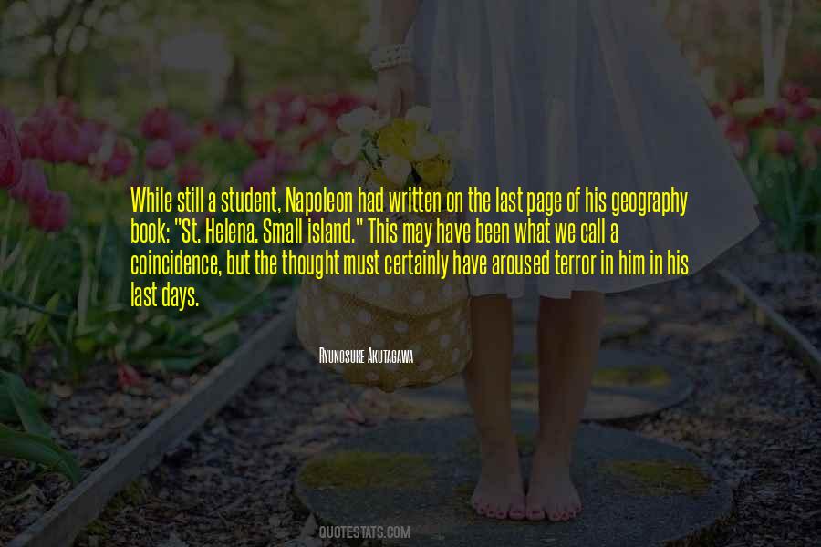 Napoleon St Helena Quotes #247053