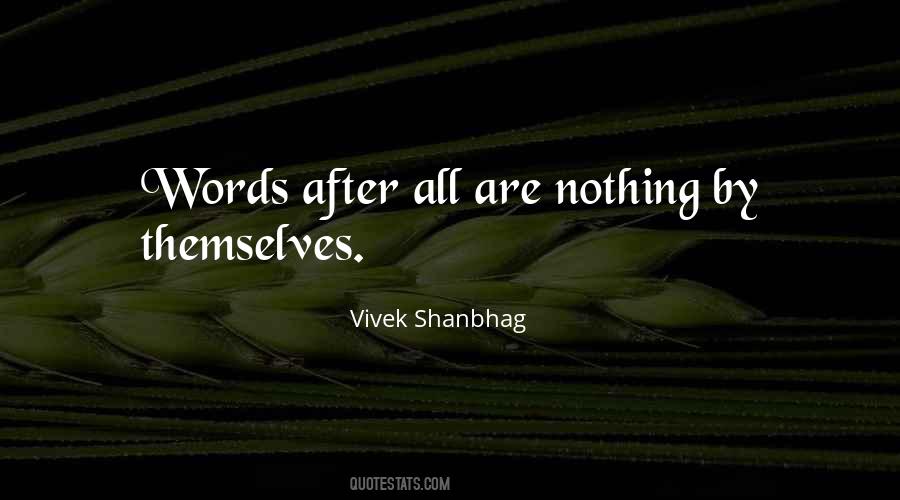 Words After Quotes #1014666
