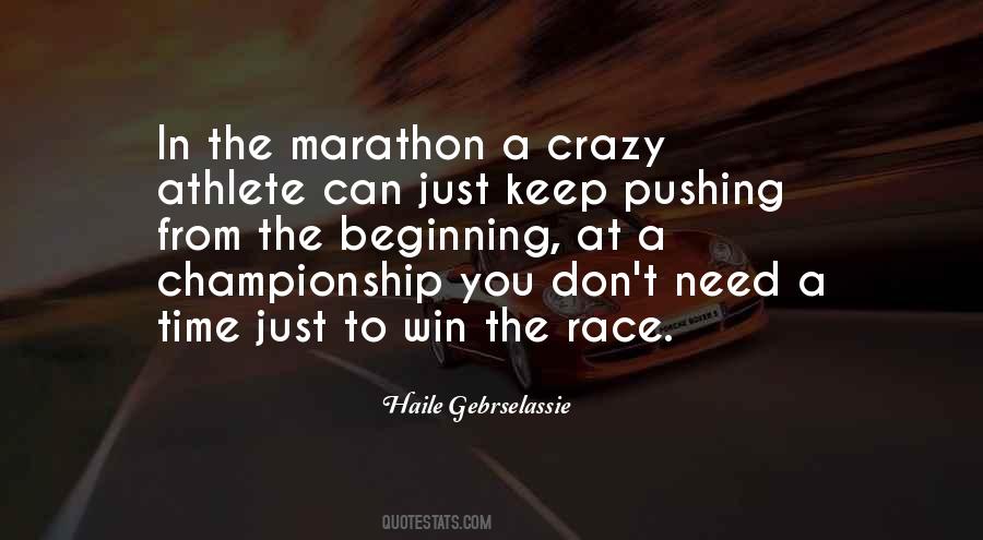 Win Race Quotes #1203200