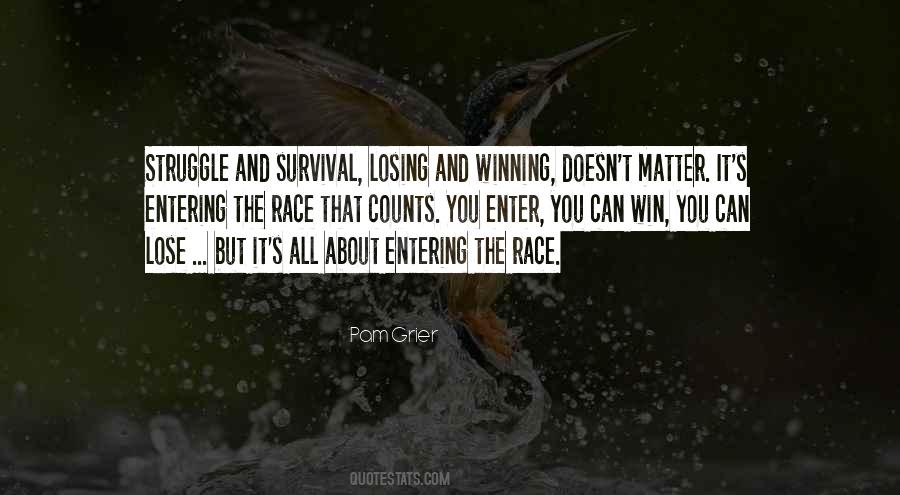 Win Race Quotes #894262