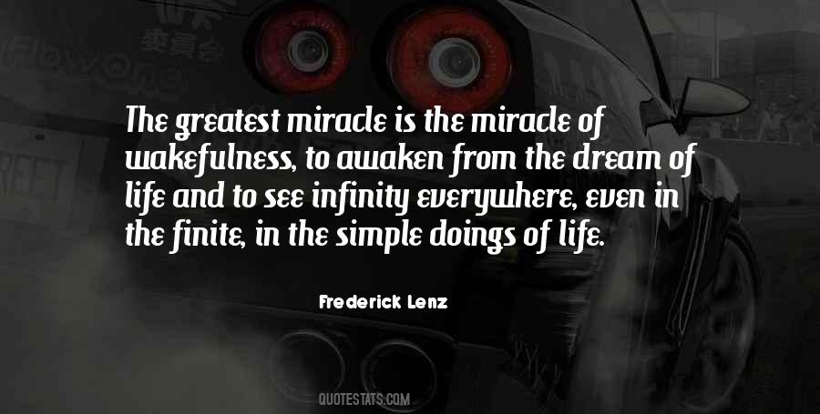 Miracle In Life Quotes #645069