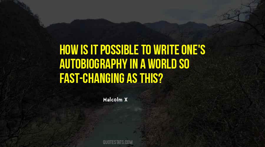 Fast Changing World Quotes #1641559