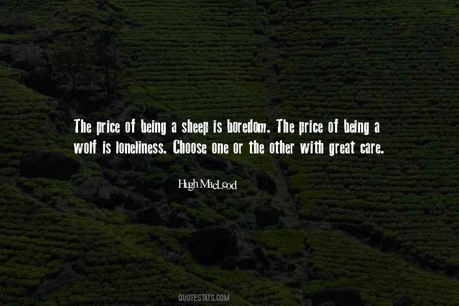 Being A Wolf Quotes #1423890