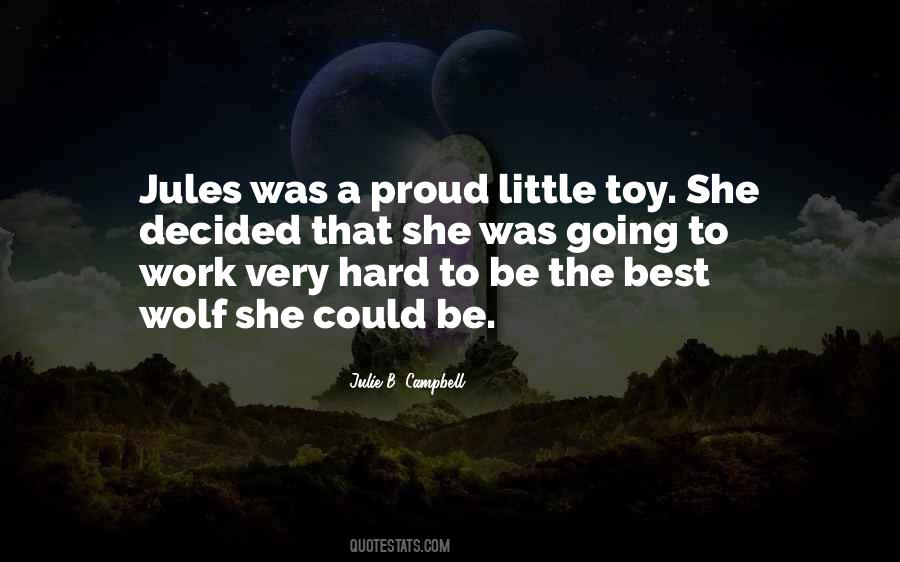 Being A Wolf Quotes #988104