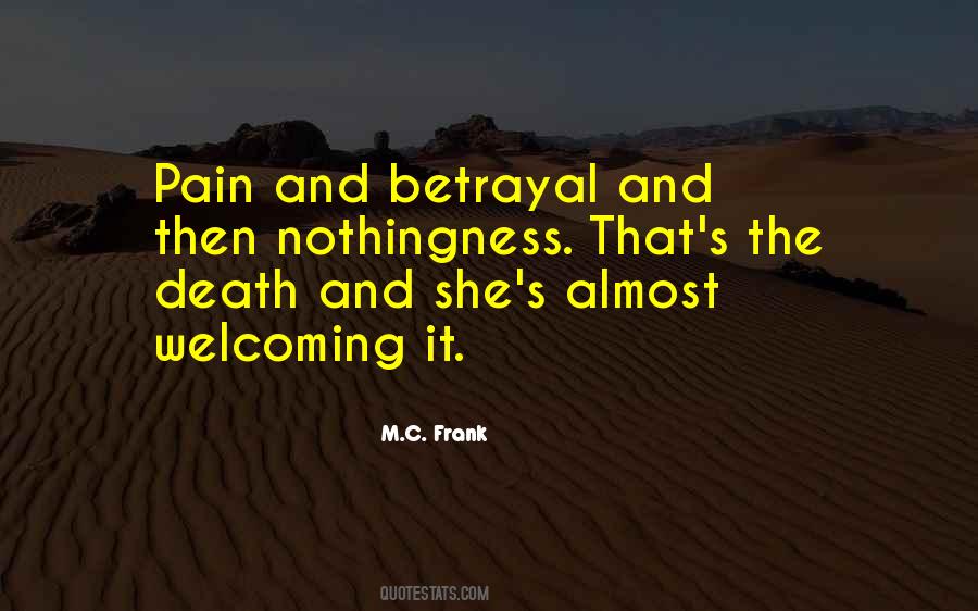 Betrayal Pain Quotes #1784490