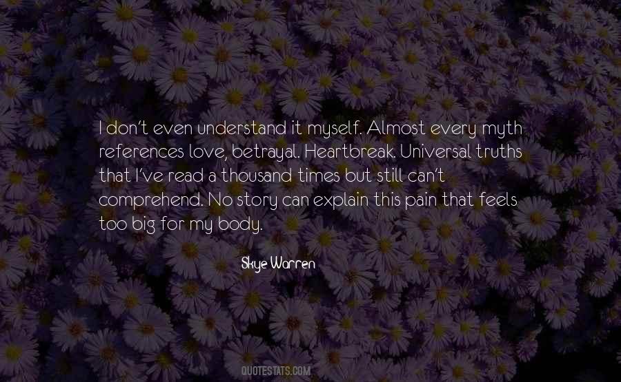 Betrayal Pain Quotes #255025