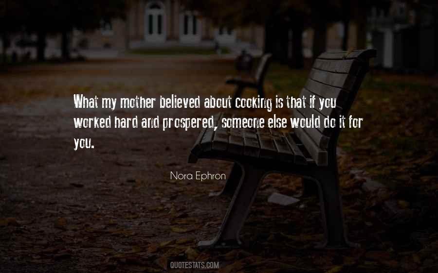 Cooking For You Quotes #127110