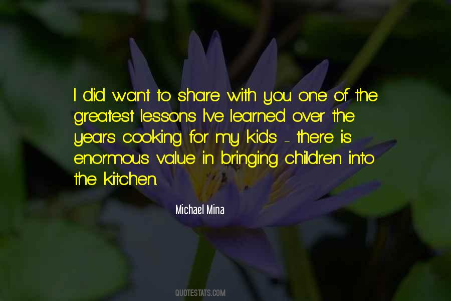 Cooking For You Quotes #1697829
