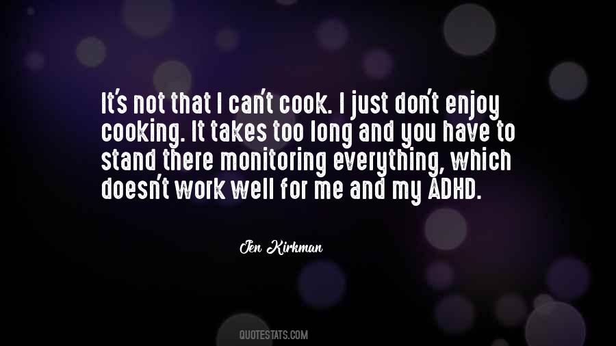 Cooking For You Quotes #302724