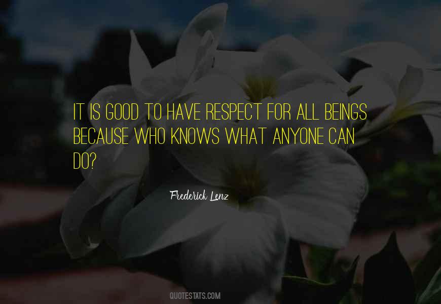 Have Respect Quotes #860056