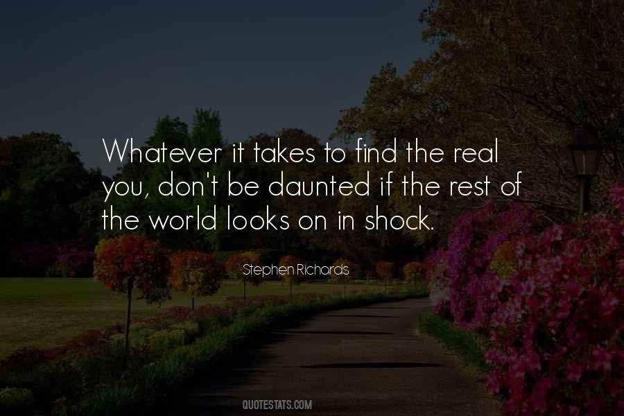 Shock The World Quotes #1350472